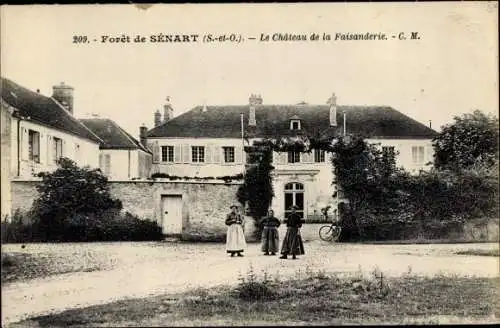 Ak Forêt de Sénart Essonne, Le Chateau de la Faisanderie