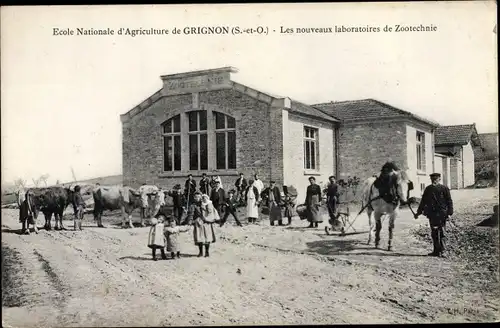 Ak Thiverval Grignon Yvelines, Ecole Nationale d'Agriculture, Les nouveaux laboratoires
