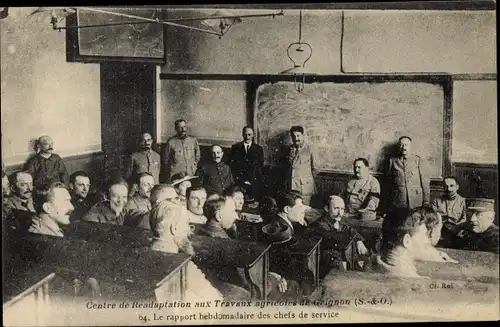 Ak Thiverval Grignon Yvelines, Centrede Readaptation aux Travaux agricoles de Grignon