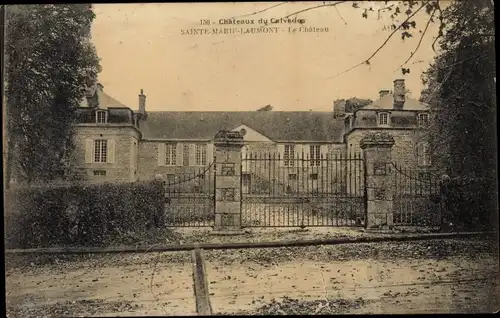 Ak Sainte Marie Laumont Calvados, Le Chateau