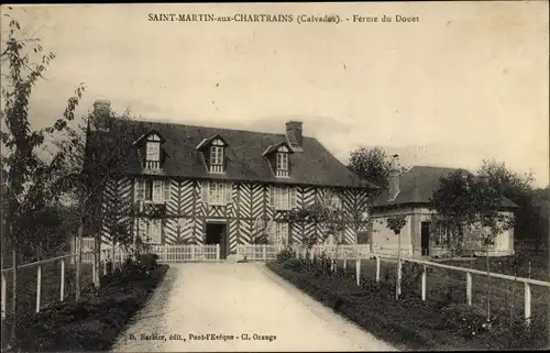 Ak Saint Martin aux Chartrains Calvados, Ferme du Douet