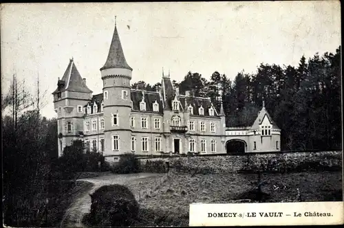 Ak Domecy sur le Vault, Yonne, Le Château