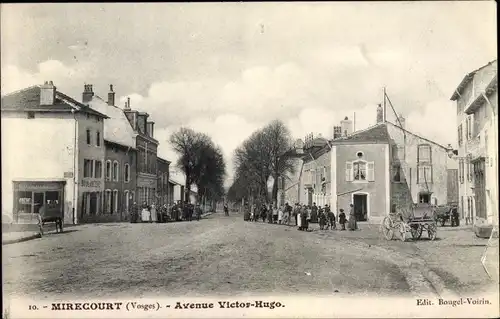 Ak Mirecourt Lothringen Vosges, Avenue Victor Hugo