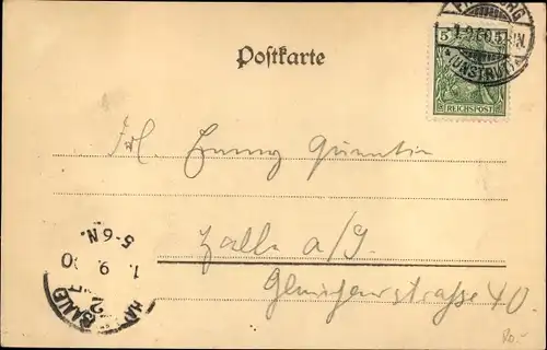 Ak Freyburg an der Unstrut, Jahnhalle