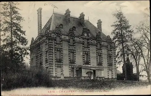 Ak Chalifert Seine et Marne, Le Chateau