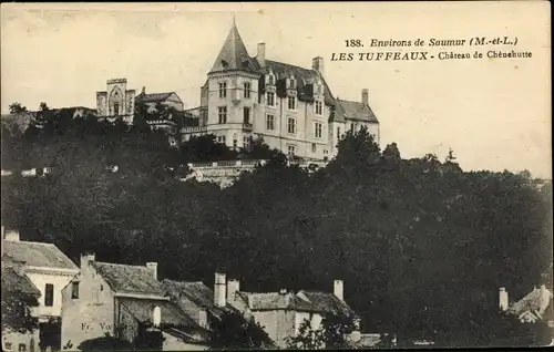 Ak Chenehutte les Tuffeaux Chênehutte Trèves Cunault, Chateau de Chenehutte