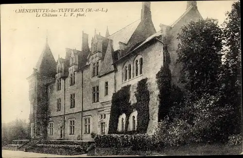 Ak Chenehutte les Tuffeaux Chênehutte Trèves Cunault, Le Chateau