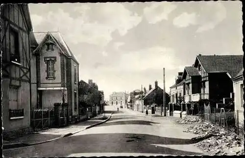 Ak Droué Loir-et-Cher, Avenue de la Gare