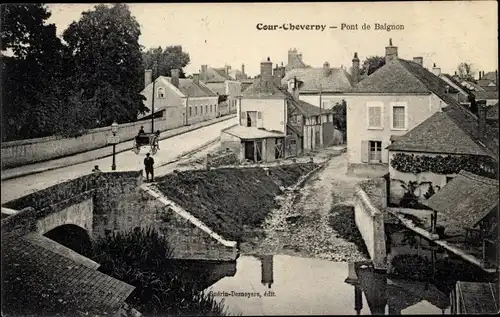 Ak Droué Loir-et-Cher, Pont de Baignon