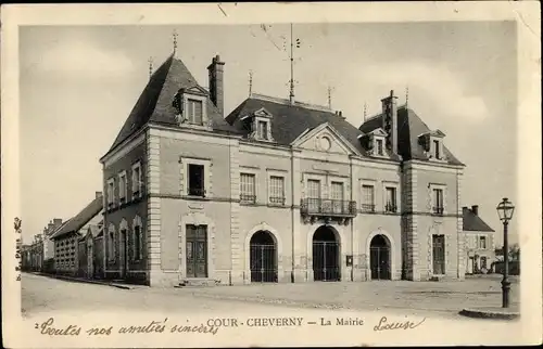 Ak Cour-Cheverny Loir-et-Cher, La Mairie