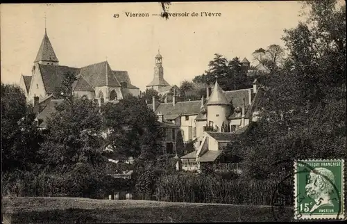 Ak Vierzon Cher, Deversoir de l'Yevre