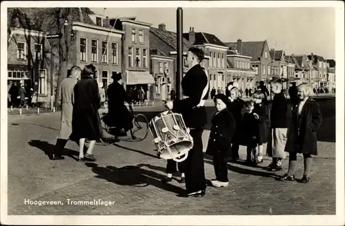 Foto Ak Hoogeveen Drenthe Niederlande, Trommelslager