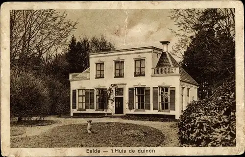 Ak Eelde Drenthe Niederlande, 't Huis de duinen