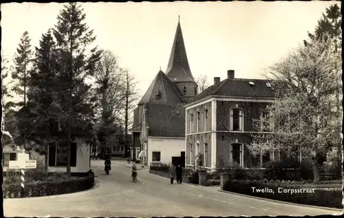 Ak Twello Voorst Gelderland, Dorpsstraat