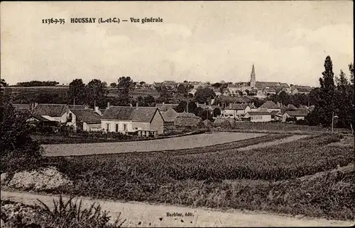 Ak Houssay Loir-et-Cher, Vue generale