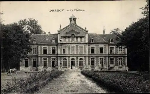 Ak Drancy Seine Saint Denis, Le Chateau, vue de face