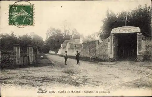 Ak Forêt de Sénart Essonne, Carrefour de l'Ermitage