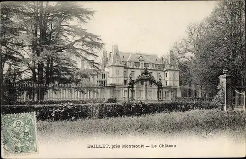 Ak Baillet-en-France Val d'Oise, Le Chateau