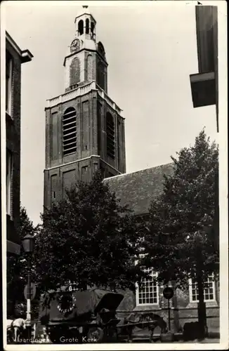 Ak Vlaardingen Südholland, Grote Kerk