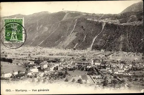 Ak Martigny Kanton Wallis, Vue generale