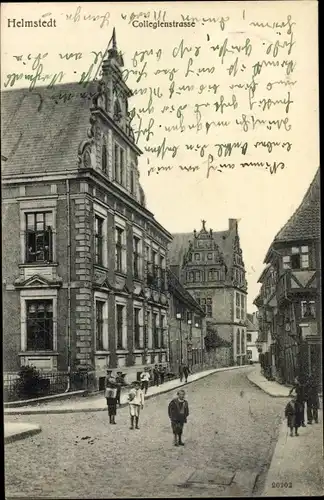 Ak Helmstedt in Niedersachsen, Collegienstraße