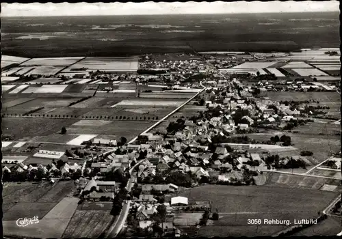 Ak Rehburg Loccum, Panorama, Luftbild