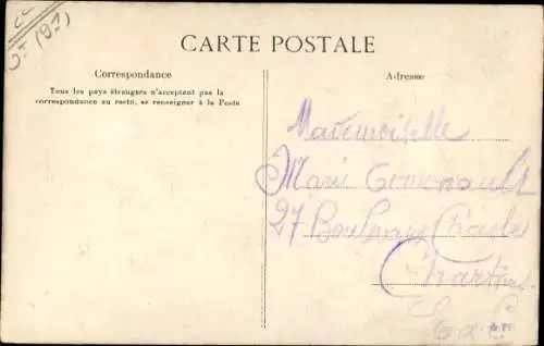 Ak Corbeil Essonne, Teilansichten, Schwalben