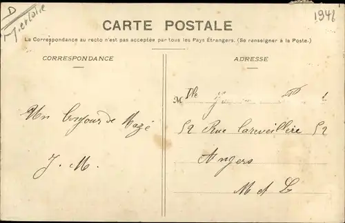 Ak Mazé Maine et Loire, Le Pont du Gue