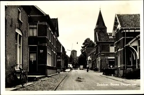 Ak Zeddam Gelderland Niederlande, Boven Dorpstraat