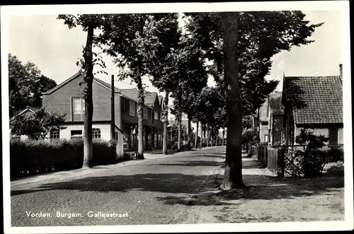 Foto Ak Vorden Gelderland Niederlande, Galleestraat