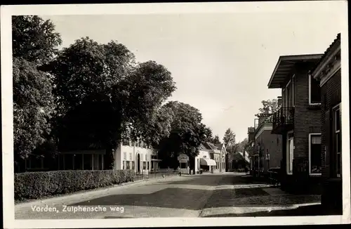 Foto Ak Vorden Gelderland Niederlande, Zulphensche weg