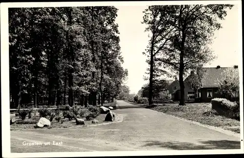 Ak Eext Drenthe Niederlande, Straßenpartie, Gebäude