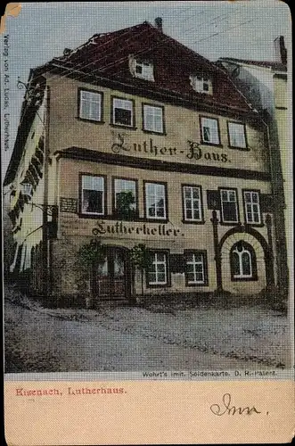 Ak Lutherstadt Eisenach in Thüringen, Lutherhaus