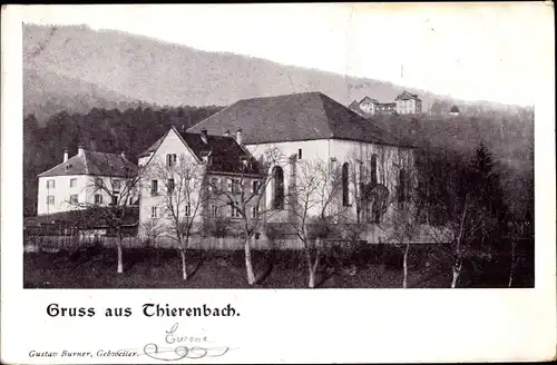 Ak Thierenbach Jungholtz Elsass Haut Rhin, Gebäude