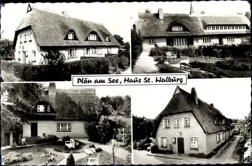 Ak Plön in Schleswig Holstein, Haus St Walburg