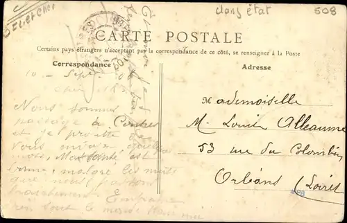 Ak Contres Loir-et-Cher, Fontaine Javalet