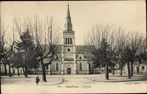 Ak Contres Loir-et-Cher, L'Eglise