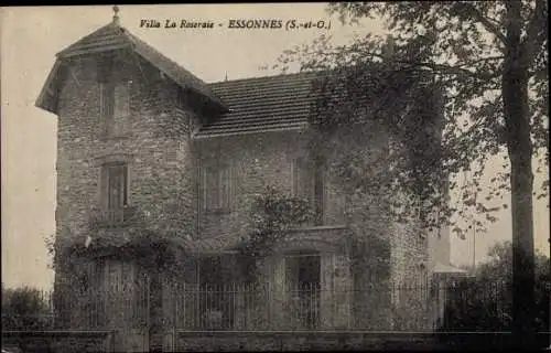 Ak Corbeil Essonne, Villa La Roseraie