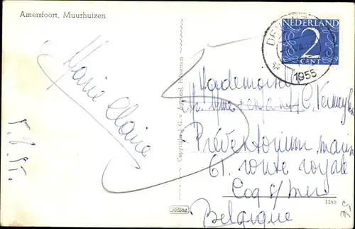 Ak Amersfoort Utrecht Niederlande, Muurhuizen