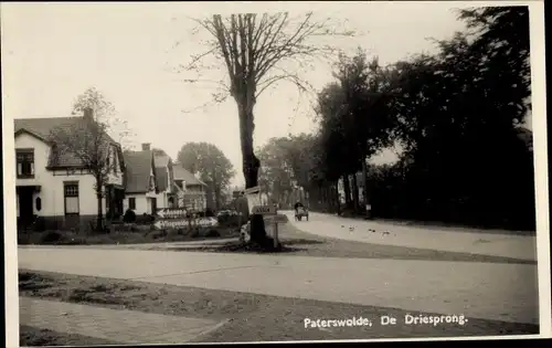 Ak Paterswolde Drenthe Niederlande, De Driesprong