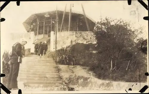 Foto Ak Rio de Janeiro Brasilien, Mt. Corcovada, Wireless station