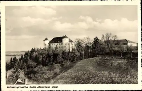 Ak Ahorn Hohenstein, Forschungsinstitut Schloss Hohenstein, Panoramaansicht