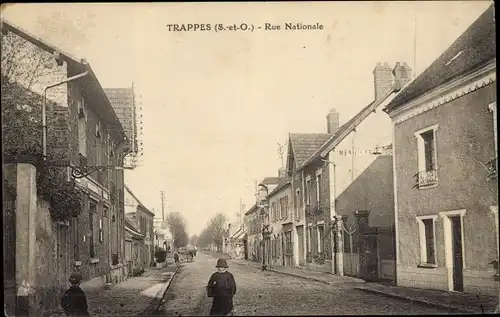Ak Trappes Yvelines, Rue Nationale