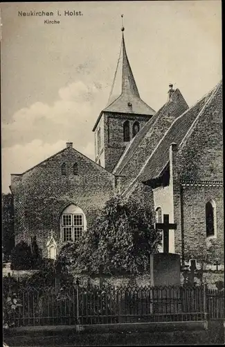 Ak Neukirchen in Holstein, Kirche