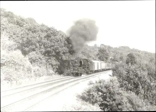 Foto Ak Camburg, Deutsche Eisenbahn, Dampflok, 1982