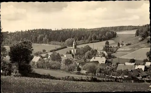 Ak Cunnersdorf Gohrisch in Sachsen, Panorama