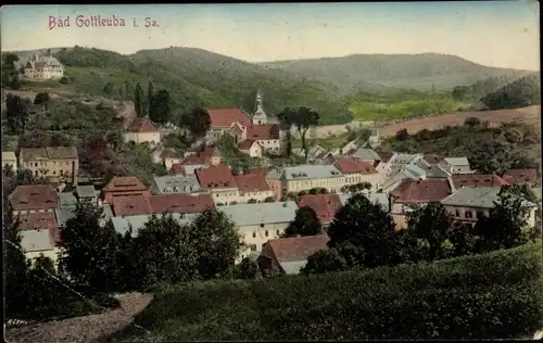 Ak Bad Gottleuba Berggießhübel, Panorama