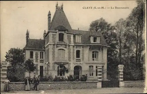 Ak Claye Souilly Seine et Marne, La Beuvronette