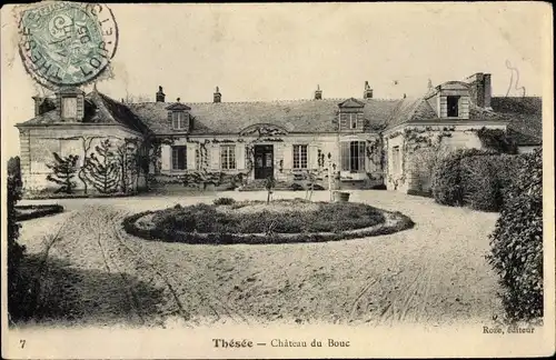 Ak Thésée Loir et Cher, Chateau du Bouc