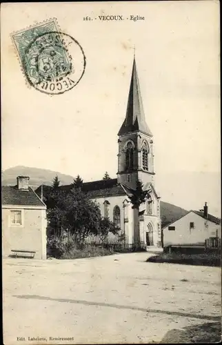 Ak Vecoux Vosges, Eglise